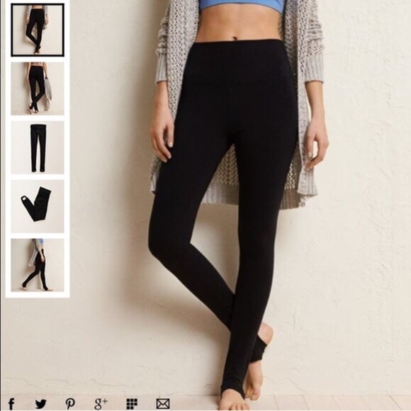 Aerie High Waisted Stirrup Leggings 